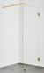 Hafa Infinity brusev�g - Klar glas - Messing - 90 cm