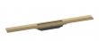 Hansgrohe RainDrain Flex kappes�t frit i gulv - 70 cm - B�rstet bronze