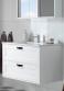 Hafa Eden 900 h�ndvaskskab - Hvid