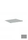 Hafa Edge 600 bordplade u/hul - Lysegr�