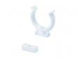 Afl�bsr�rholder 32mm hvid