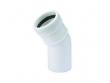 Afl�bsb�jning 50mm hvid - 30gr.