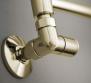 Str�mberg VK1700 ventils�t - Hj�rne - Vendbar - Poleret messing