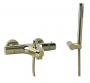 Cass�e Komplet kararmatur - Poleret messing