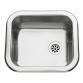 Juvel Barents 30 k�kkenvask m/prop - Rustfrit st�l