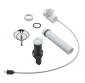 Grohe afl�bsarmatur m/trykknap - Krom