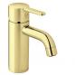 Damixa Silhouet S h�ndvaskbatteri u/bundventil - Poleret messing