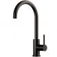 Lavabo Kubus 140 RS Round k�kkenarmatur - Mat sort