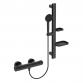 Ideal Standard Alu+ komplet brusesystem m/h�ndbruser - Silk black