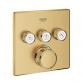 Grohe SmartControl indbygningsarmatur med 3 udtag - B�rstet cool sunrise
