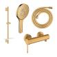 Grohe Rainshower SmartActive komplet brusesystem - 600 mm - B�rstet cool sunrise