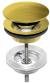 Gustavsberg push-down bundventil til vask - B�rstet messing