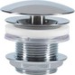 Duravit bundventil u/overl�b 50mm m/kappe - Krom