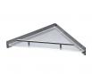 Cool Line brusehylde til hj�rne - Poleret st�l