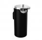 Pressalit Style s�bedispenser t/v�g eller bord - Krom/sort