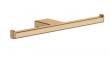 Hansgrohe AddStoris dobbelt papirholder - B�rstet bronze