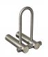 Cool Line reservepapirholder - Matb�rstet st�l