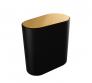 Pressalit Style v�gh�ngt toiletspand - B�rstet messing/sort