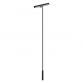 Damixa Zen lang bruseskraber m/holder - B�rstet grafitgr�