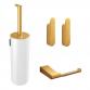 Pressalit Style komplet pakke til badev�relset - Hvid/b�rstet messing