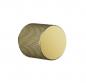 If� knopgreb m/riflet overflade - Messing