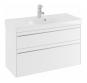 If� Spira m�belpakke 90c m/skuffer - Hvid