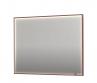Sanibell Ink SP19 spejl m/lys, varme og sensor 120 x 80 cm - B�rstet kobber
