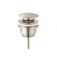Cass�e Universal push-up bundventil - B�rstet krom