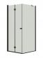 Dansani Match B+D 80x80 brusehj�rne - Klar glas/mat sort