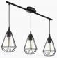 Eglo Tarbes pendler p� skinne - Sort