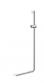 Smedbo Living greb til hj�rne m/brusestang - Krom - H�jre