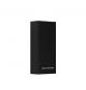 Dansani Mido+ overskab m/3 glashylder - Venstreh�ngslet - Sort struktur