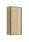 Dansani Luna Urban overskab - Venstreh�ngslet - Natur eg/Sort ramme