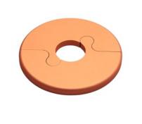 Metalwo Alu fit rosette �16 - B�rstet kobber