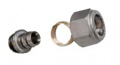 16 mm x 1/2" Koblingss&aelig;t til Alupex i messing med TEA bel&aelig;gning