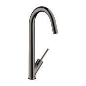 AXOR Starck 1-grebs k�kkenarmatur 300 - Poleret sort krom PVD
