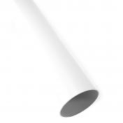 Plastmo nedl�bsr�r 75mm - hvid (6 m)