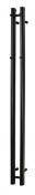 Kriss Vega h�ndkl�det�rrer - 10,6x142 cm - Mat sort