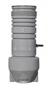 Grundfos 600 x 2000 x 50 mm PE-pumpebr�nd t/sort m/SEG Autoadapt