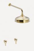 Toni SP indbygget brusesystem til v�g med �220 mm hovedbruser - Messing