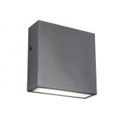 Lutec Architectural Gemini XF udend�rslampe til v�g - Rustfrit st�l