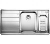 Blanco Axis III 6 S-IF k�kkenvask - H�jrevendt - Rustfrit st�l