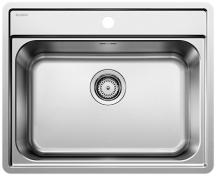 Blanco Lemis 6-IF k�kkenvask - Rustfrit st�l