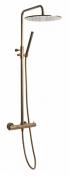 Lavabo Argo komplet bruses�t - Bruneret massiv messing