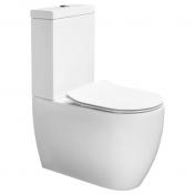 Lavabo Glomp BTW toilet inkl. s�de - Hvid