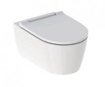Geberit ONE væghængt toilet inkl. sæde, TurboFlush og KeraTect - Hvid