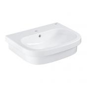 Grohe Euro 60 bowlevask op til v�g - 1 hanehul - Med overl�b