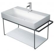 Duravit DuraSquare 80 stativ til h&aring;ndvask - V&aelig;gh&aelig;ngt - Krom