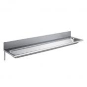 Intra Juvel Sanitet vaskerende 1800 mm m/bagplade t/v�g