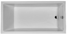 Duravit Starck badekar t/indbygning - 180 x 90 - 1 rygl�n